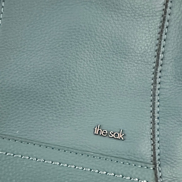 The Sak Blue Crossbody Bag with Chevron Strap - Picture 3 of 11